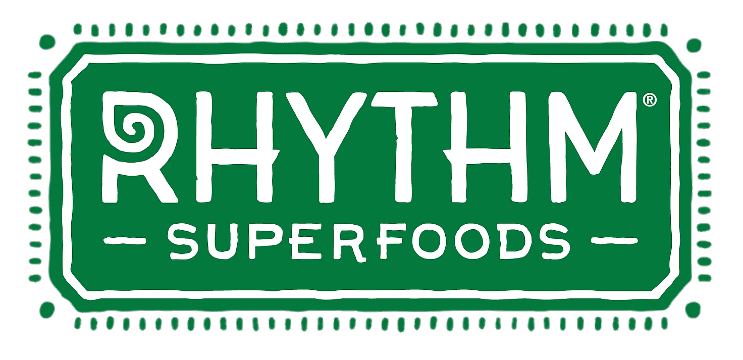 Rhythm Superfoods logo banner
