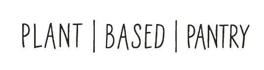 Plant Based Pantry logo horizontal