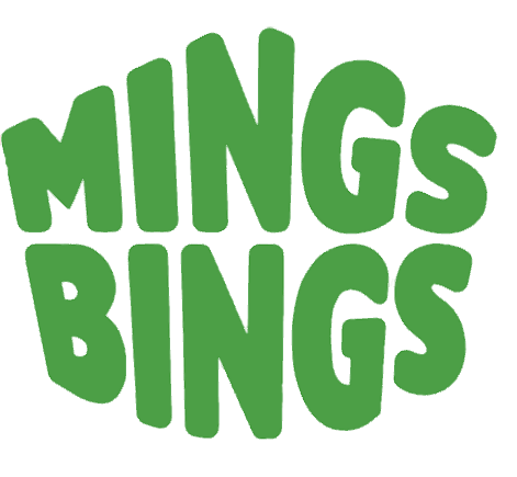 MingsBings logo green