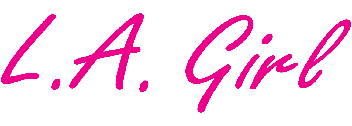 L.A. Girl logo pink