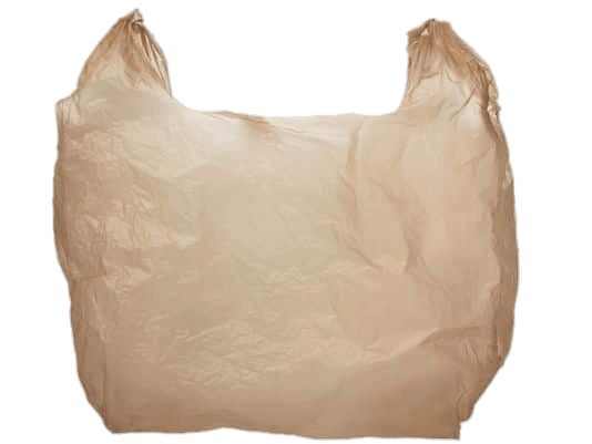 Plastic Bag Brown