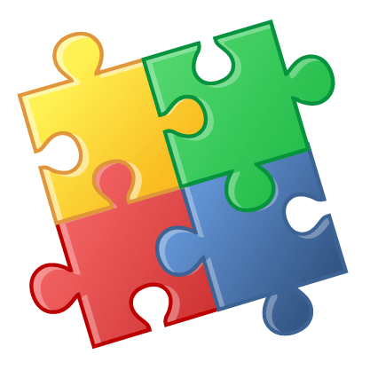 Four Puzzle Pieces