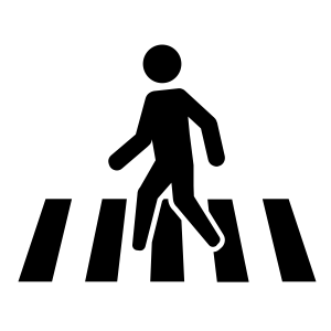 Black Street Crossing 