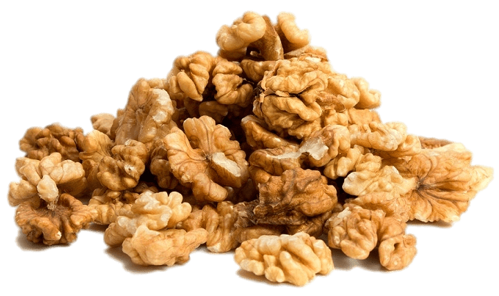 Heap Of Walnut Kernels