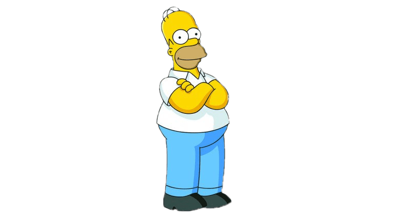 Homer Simpson Arms Crossed