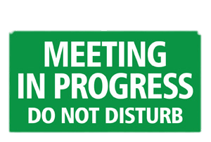 Meeting In Progress