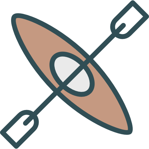 Kayak Top View Icon