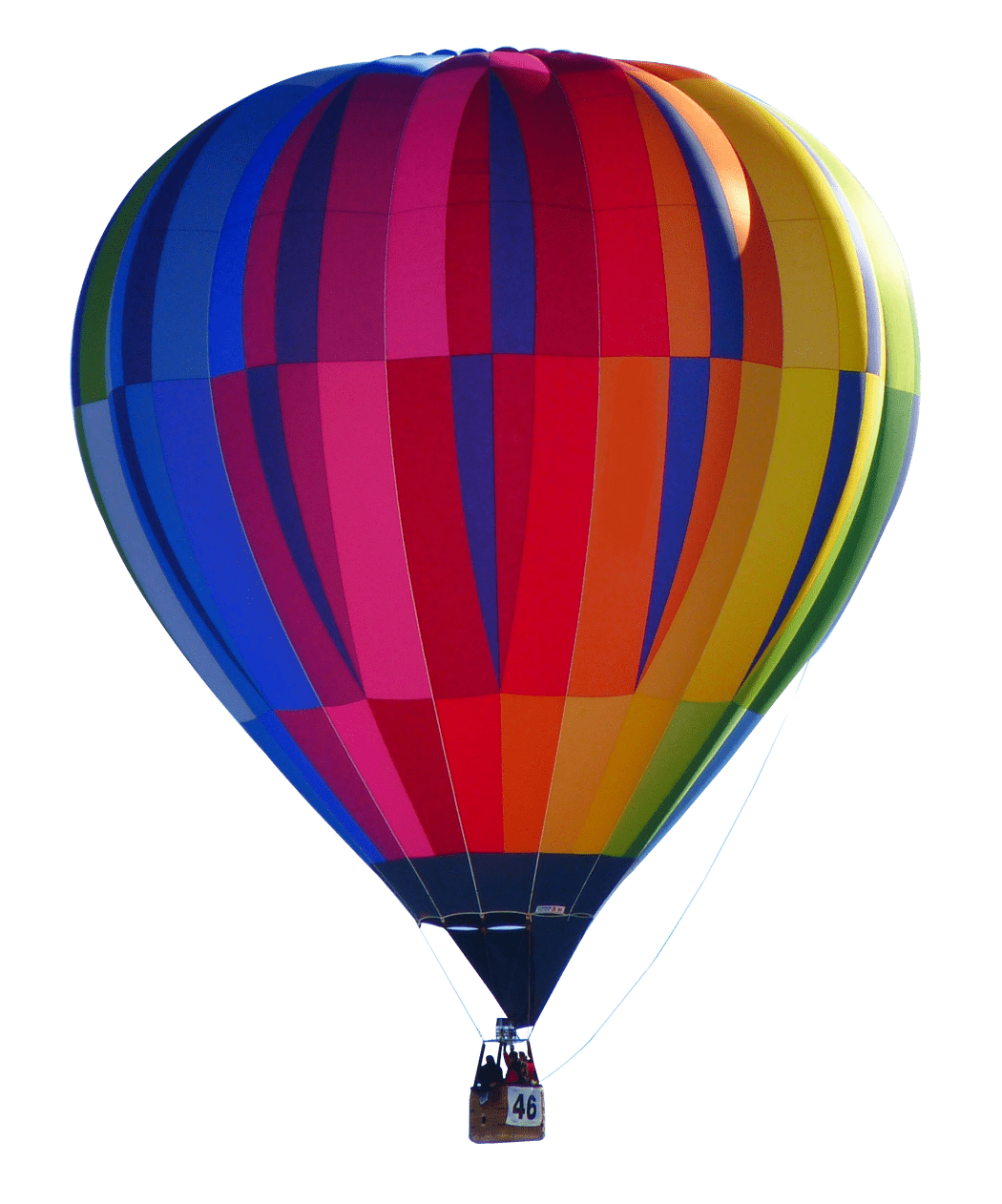 Colourful Hot Air Balloon