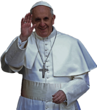 Pope Francis Standing