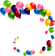 Flying Spiral Balloons