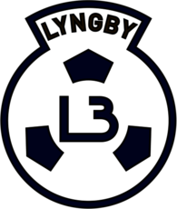 BK Lyngby Copenhagen (early 1980's logo)