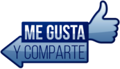 Me Gusta Y Comparte Arrow and Thumb