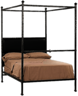 Metal Frame Canopy Bed