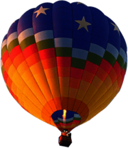 Hot Air Balloon From Below