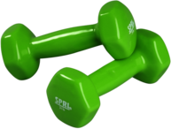 Green Dumbbells