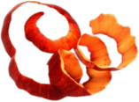 Long Red Apple Peel