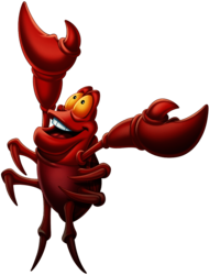 Little Mermaid Sebastian