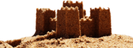 Sand Castle Four Towers