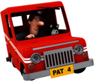 Postman Pat In Van