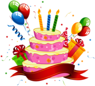 Happy Birthday Party Cake