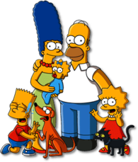 The Simpsons Family Picture