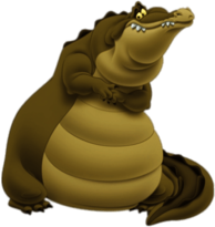 Louis the Alligator Afraid