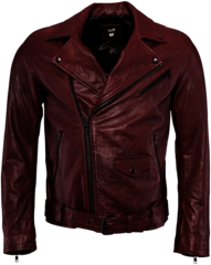 Jacket Red Leather