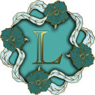 Flower Theme Capital Letter L
