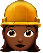 Female Worker Apple Emoji