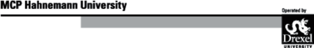 MCP Hahnemann University