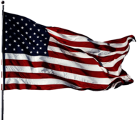 Wind American Flag