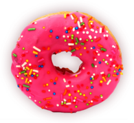 Rose Donut With Topping