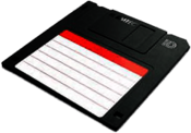 Labeled Floppy Disk