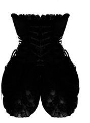 Dress Black Corset