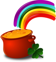St Patrick's Day Pot Of Gold