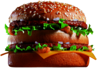 McDonald's Big Mac Close Up
