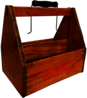 Vintage Empty Coca Cola Bottle Carrier