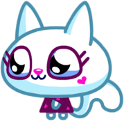 Lady Meowford the Pretty Kitty Looking Left