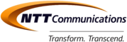 NTT Communications logo and slogan