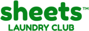 Sheets Laundry Club logo green