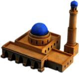 Miniature Mosque With 1 Minaret