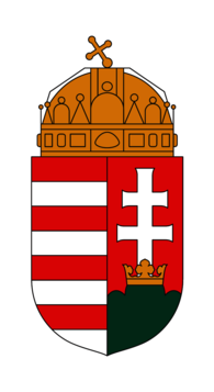 Magyar Címer (Hungarian Crest) 5 color