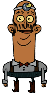 Flapjack Character Doctor Julius Barber