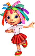 Rosie Jumping on One Leg