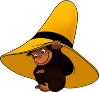 Curious George Underneath the Yellow Hat