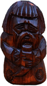 Carved Wooden Domovoi