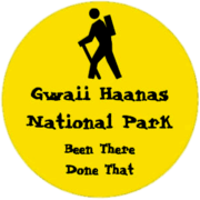 Gwaii Haanas National Park Yellow Sticker