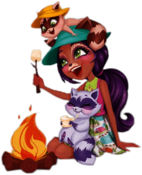 Enchantimals Raelin Raccoon