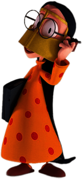 Freej Um Allawi on the Phone