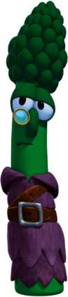 Archibald Asparagus As Friar Cluck